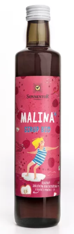 BIO sirup Malina 500 ml Sonnentor